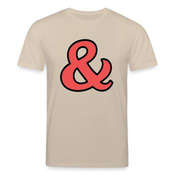 Und Zeichen - Stanley/Stella Unisex Bio-T-Shirt CREATOR  - Beige - Vorne - Alina (178cm) & Michal (187cm)