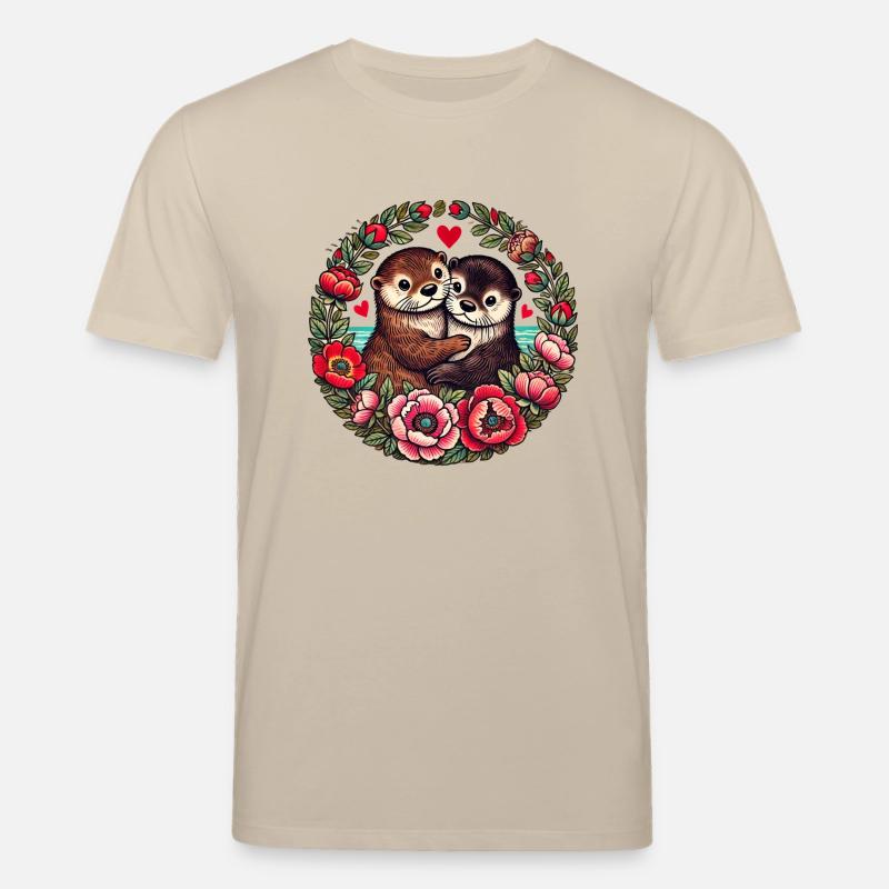 Otter Liebe - Stanley/Stella Unisex Bio-T-Shirt CREATOR - Beige