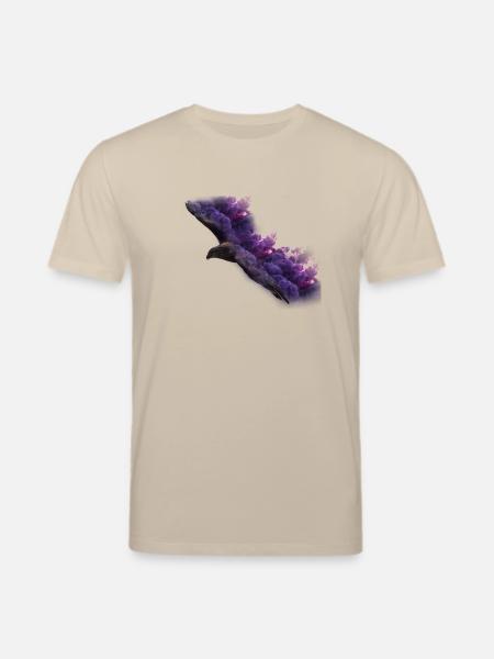 Eagle with smoke - Stanley/Stella CREATOR Unisex Organic T-Shirt - beige