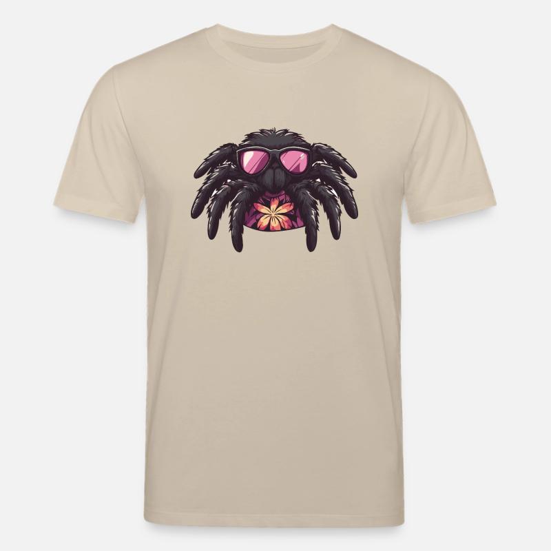 Vacances Tarantula Comic - T-shirt bio CREATOR Stanley/Stella Unisexe - beige