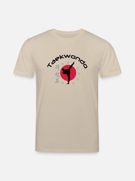 taekwondo_3 - Stanley/Stella Unisex Bio-T-Shirt CREATOR  - Beige