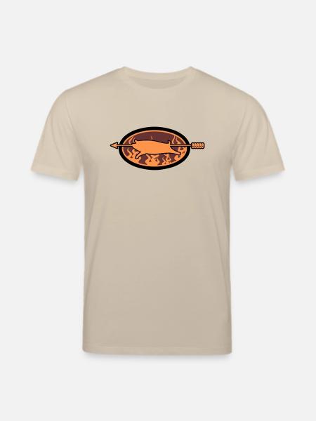 Grilling me softly! - Stanley/Stella Unisex Bio-T-Shirt CREATOR  - Beige