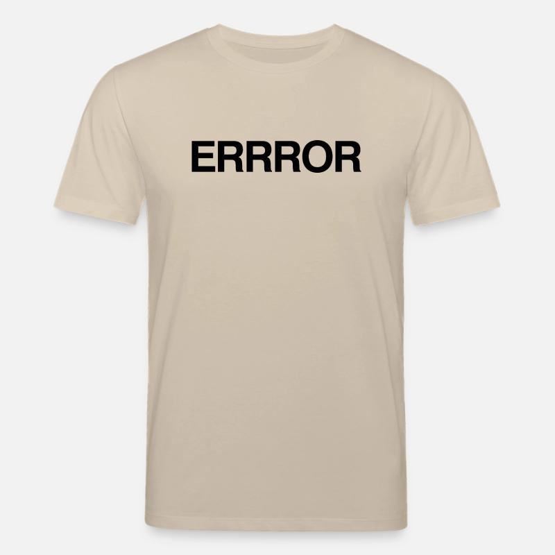 ERRROR - T-shirt bio CREATOR Stanley/Stella Unisexe - beige