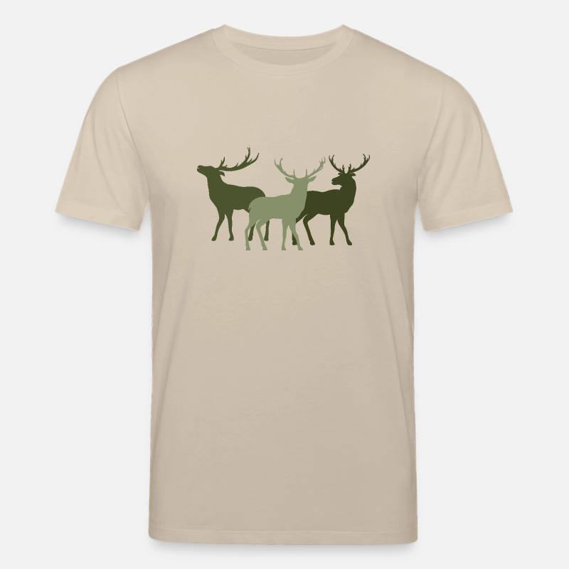 Hirsch - Stanley/Stella Unisex Bio-T-Shirt CREATOR  - Beige