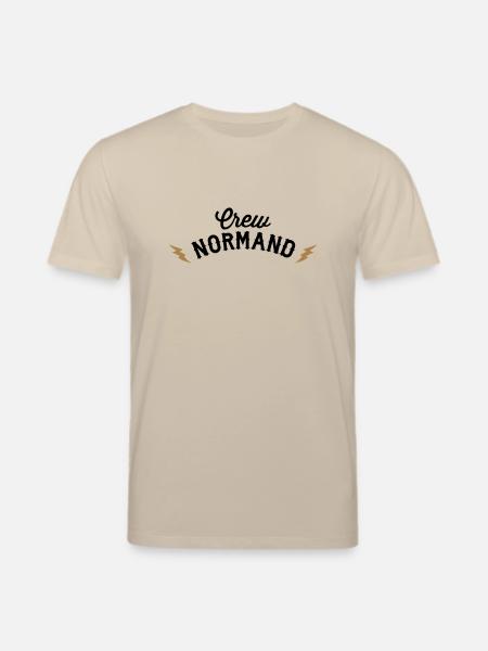 United Normandy - T-shirt bio CREATOR Stanley/Stella Unisexe - beige
