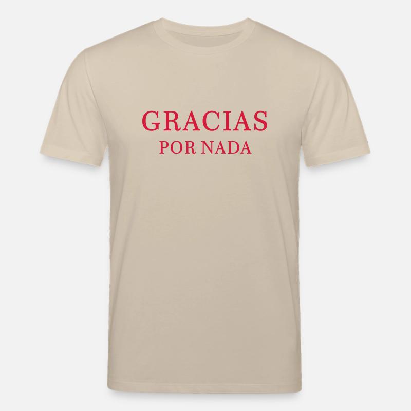 Merci pour rien - T-shirt bio CREATOR Stanley/Stella Unisexe - beige