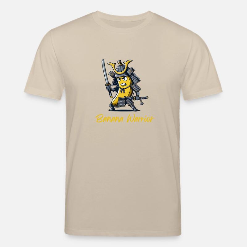 Banane Samurai - Stanley/Stella Unisex Bio-T-Shirt CREATOR  - Beige