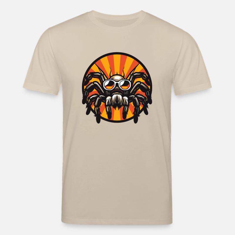 Tarantula Comic Cool Sommer - Stanley/Stella Unisex Bio-T-Shirt CREATOR  - Beige