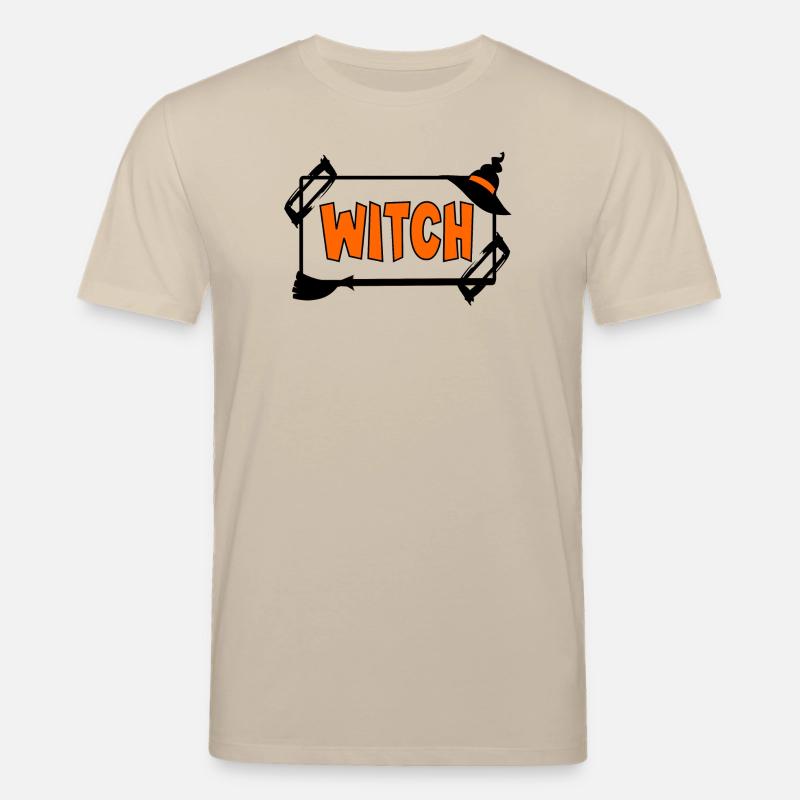 Halloween Kostüm Hexe - Stanley/Stella Unisex Bio-T-Shirt CREATOR  - Beige
