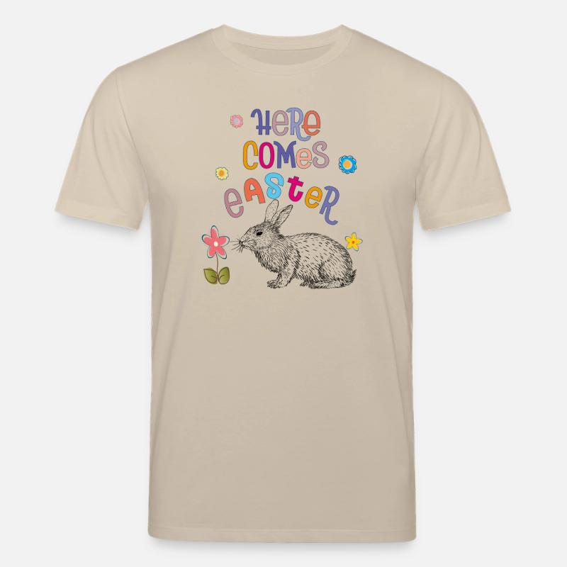 Happy Easter Osterhase - Stanley/Stella Unisex Bio-T-Shirt CREATOR - Beige