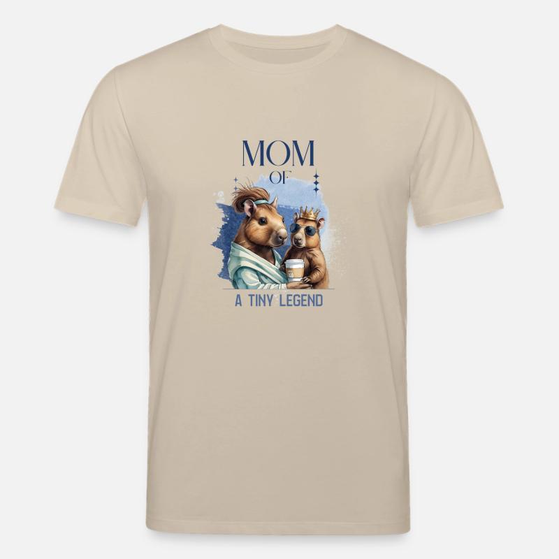 Maman d’un petit roi - T-shirt bio CREATOR Stanley/Stella Unisexe - beige