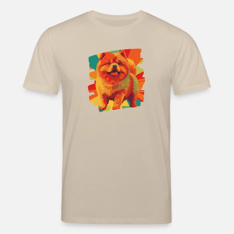 Chow Chow - T-shirt bio CREATOR Stanley/Stella Unisexe - beige