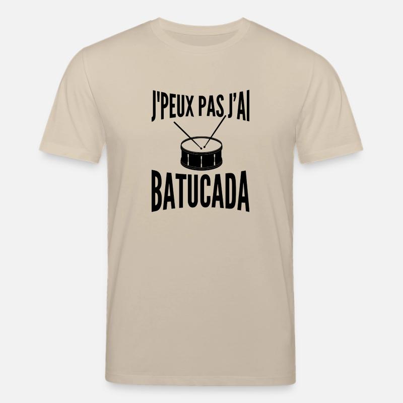 Batucada | Percussion | Samba - T-shirt bio CREATOR Stanley/Stella Unisexe - beige