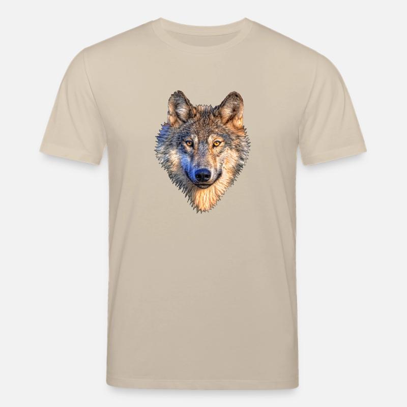Wolf - Stanley/Stella Unisex Bio-T-Shirt CREATOR  - Beige