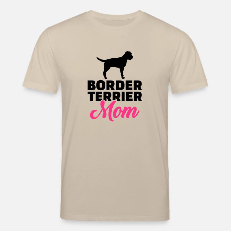 Border Terrier - Stanley/Stella Unisex Bio-T-Shirt CREATOR  - Beige