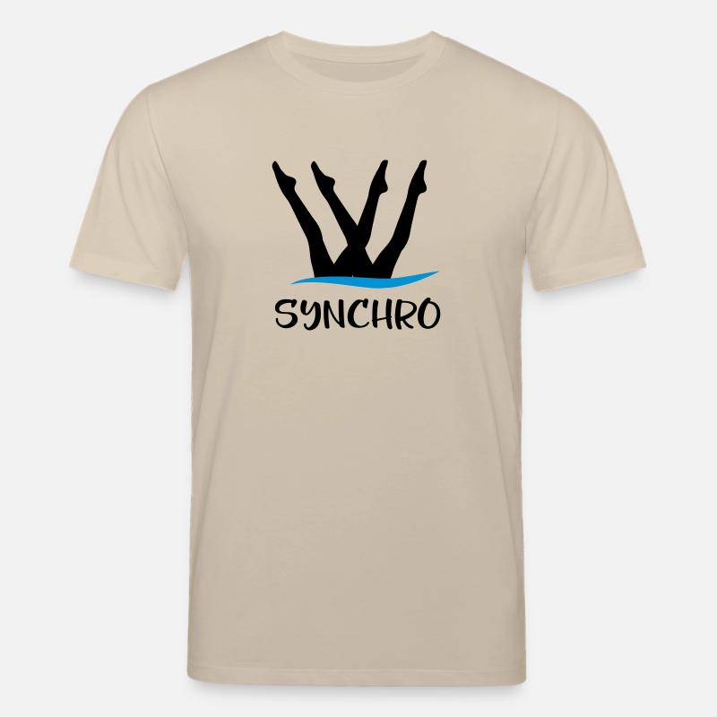 Synchronschwimmen - Stanley/Stella Unisex Bio-T-Shirt CREATOR  - Beige