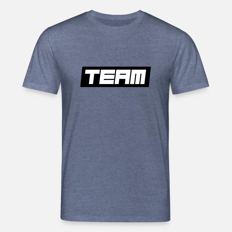 Team - Stanley/Stella Unisex Bio-T-Shirt CREATOR  - Dunkelblau meliert