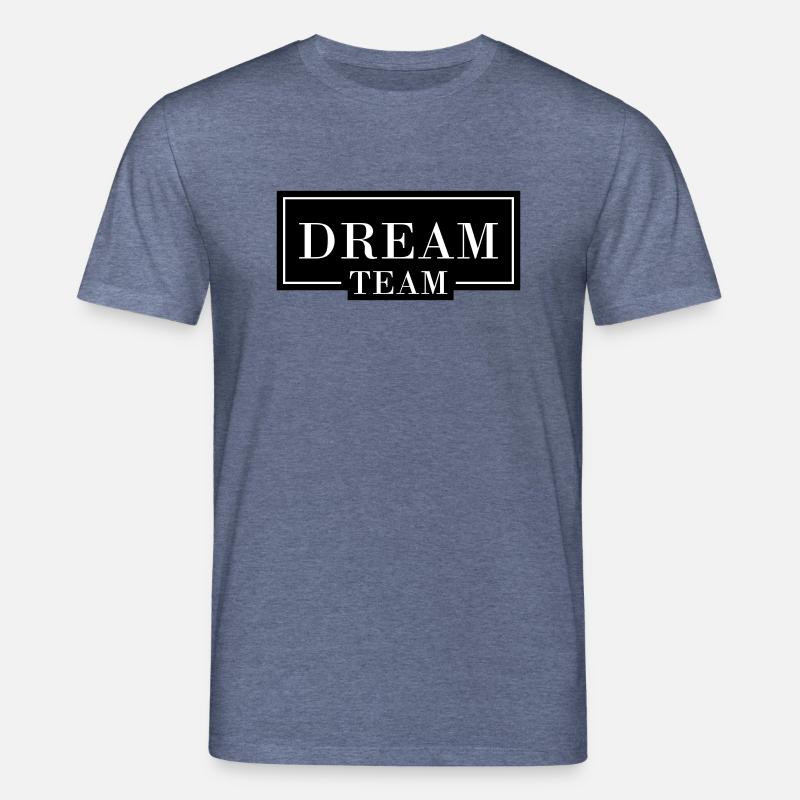 Dream Team - Stanley/Stella Unisex Bio-T-Shirt CREATOR  - Dunkelblau meliert