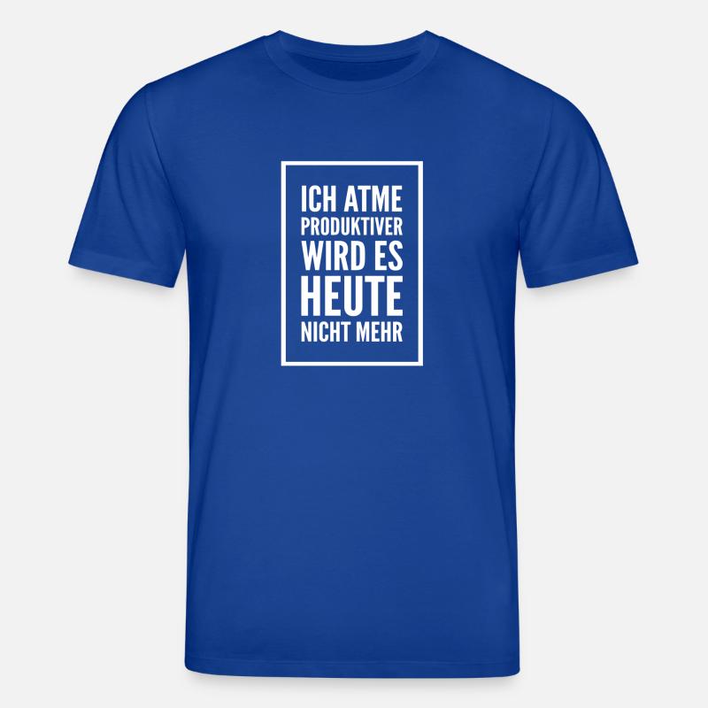 Lustiger Spruch - Stanley/Stella Unisex Bio-T-Shirt CREATOR  - Dunkelblau