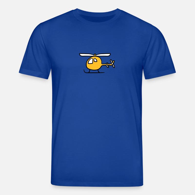 Comic Cartoon Kinder Heli Niedlich - Stanley/Stella Unisex Bio-T-Shirt CREATOR  - Dunkelblau