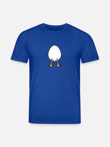 Chick In Egg - Stanley/Stella CREATOR Unisex Organic T-Shirt - majorelle blue