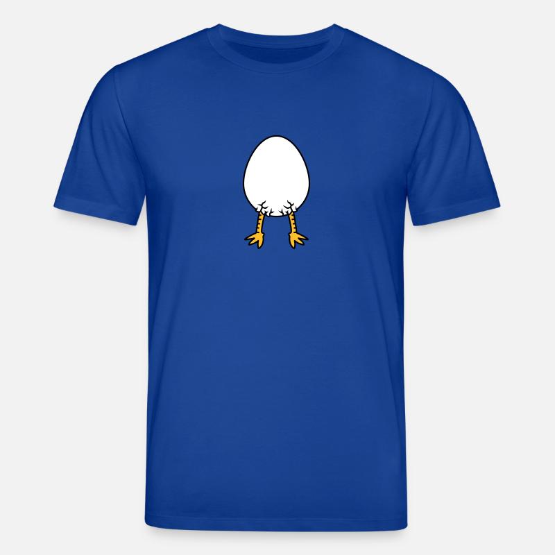 Chick In Egg - Stanley/Stella Unisex Bio-T-Shirt CREATOR  - Dunkelblau