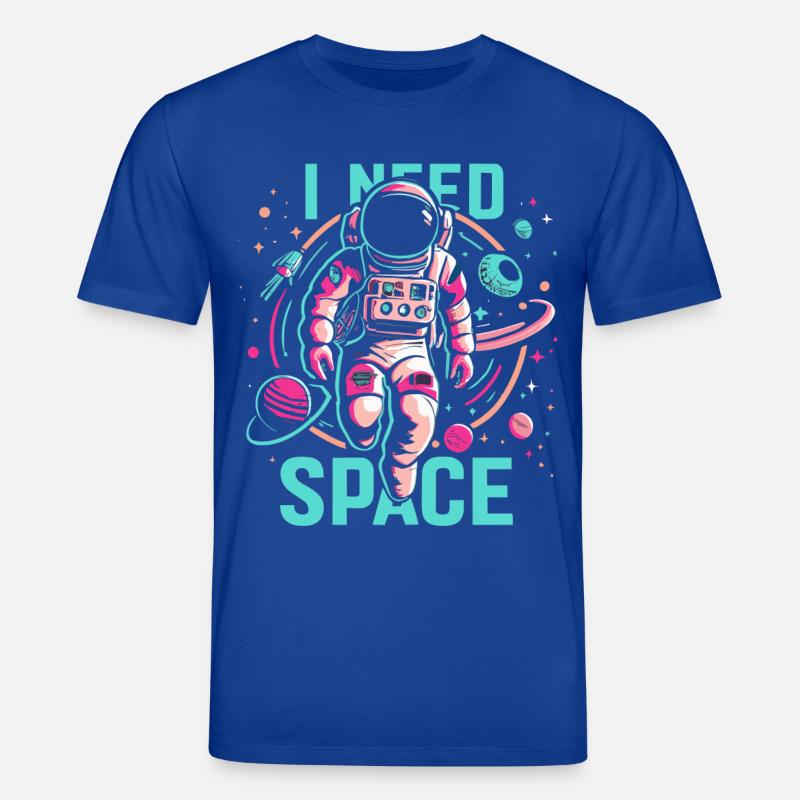 J’ai besoin d’astronaute de l’espace - T-shirt bio CREATOR Stanley/Stella Unisexe - bleu foncé