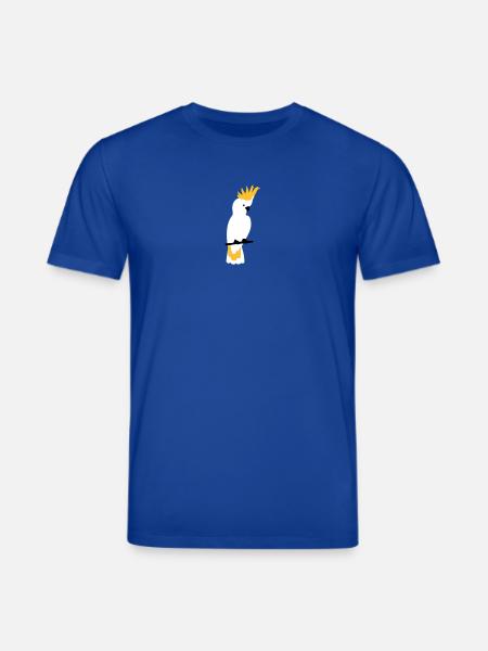 Kakadu Papagei - Stanley/Stella Unisex Bio-T-Shirt CREATOR  - Dunkelblau