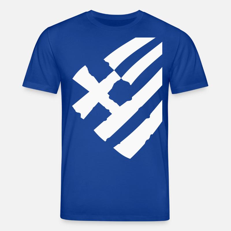 drapeau de la grèce - T-shirt bio CREATOR Stanley/Stella Unisexe - bleu foncé