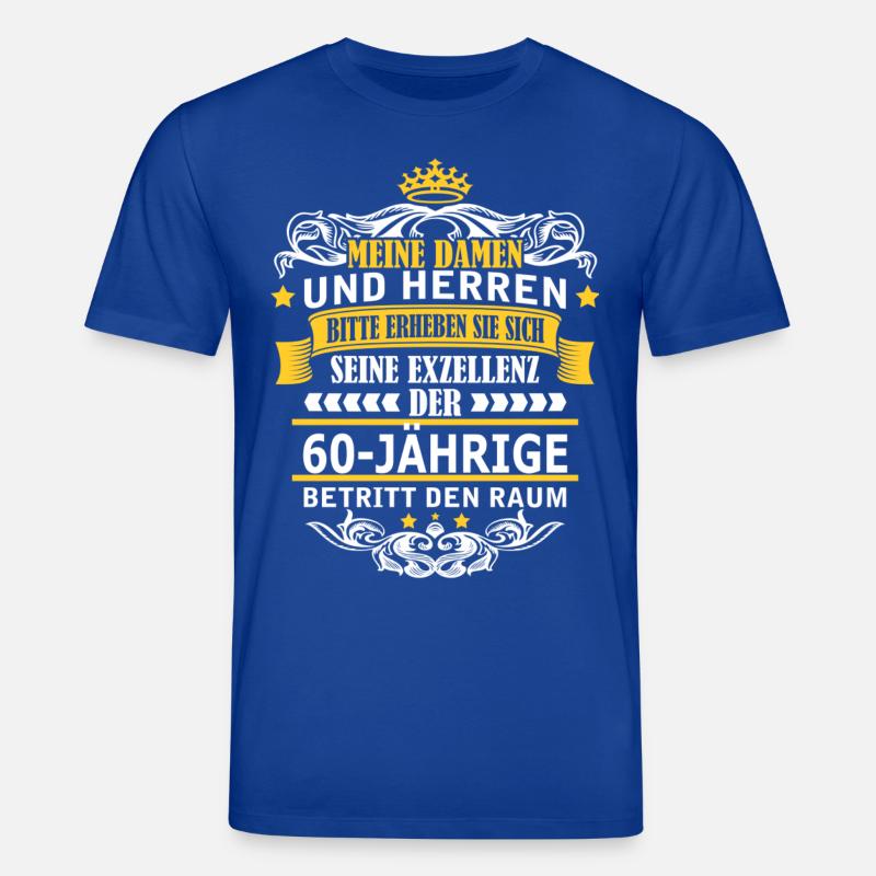 60-JÄHRIGE - Stanley/Stella Unisex Bio-T-Shirt CREATOR  - Dunkelblau