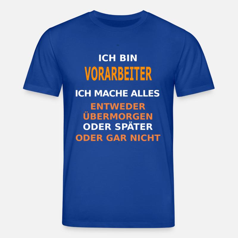 vorarbeiter - Stanley/Stella Unisex Bio-T-Shirt CREATOR  - Dunkelblau