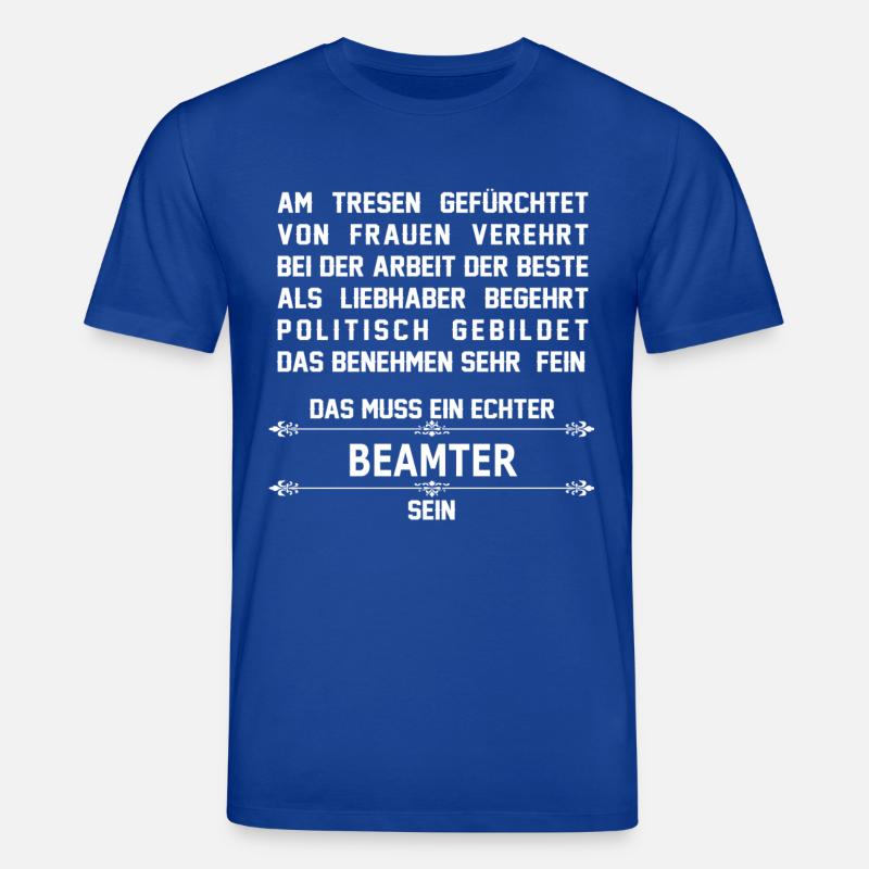 beamter - Stanley/Stella Unisex Bio-T-Shirt CREATOR  - Dunkelblau