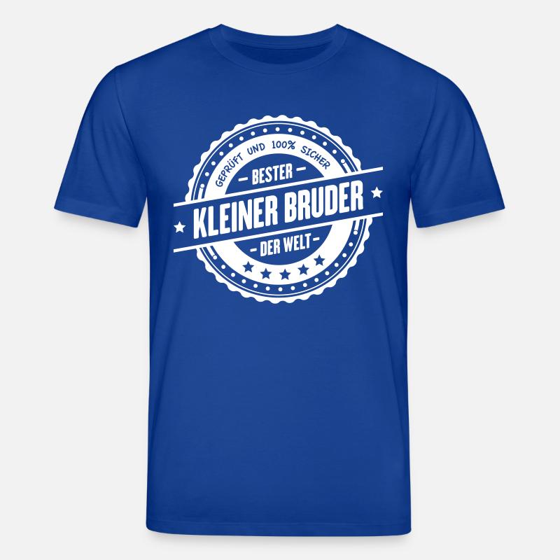 Bester kleiner Bruder - Stanley/Stella Unisex Bio-T-Shirt CREATOR  - Dunkelblau