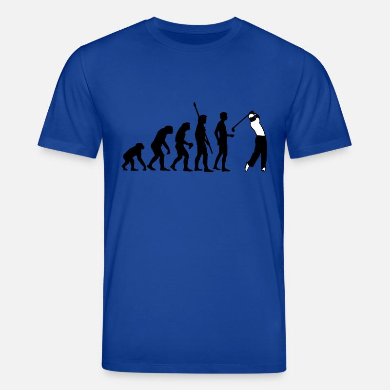 evolution_golf_b_2c - Stanley/Stella CREATOR Unisex Organic T-Shirt - majorelle blue