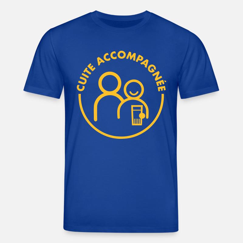 Cuite Accompagnée v2 (1c) - T-shirt bio CREATOR Stanley/Stella Unisexe - bleu foncé