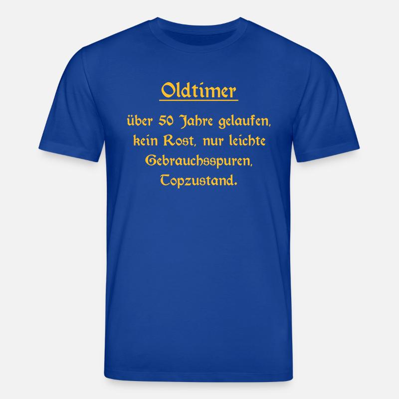 Oldtimer - 50 Anniversaire - T-shirt bio CREATOR Stanley/Stella Unisexe - bleu foncé