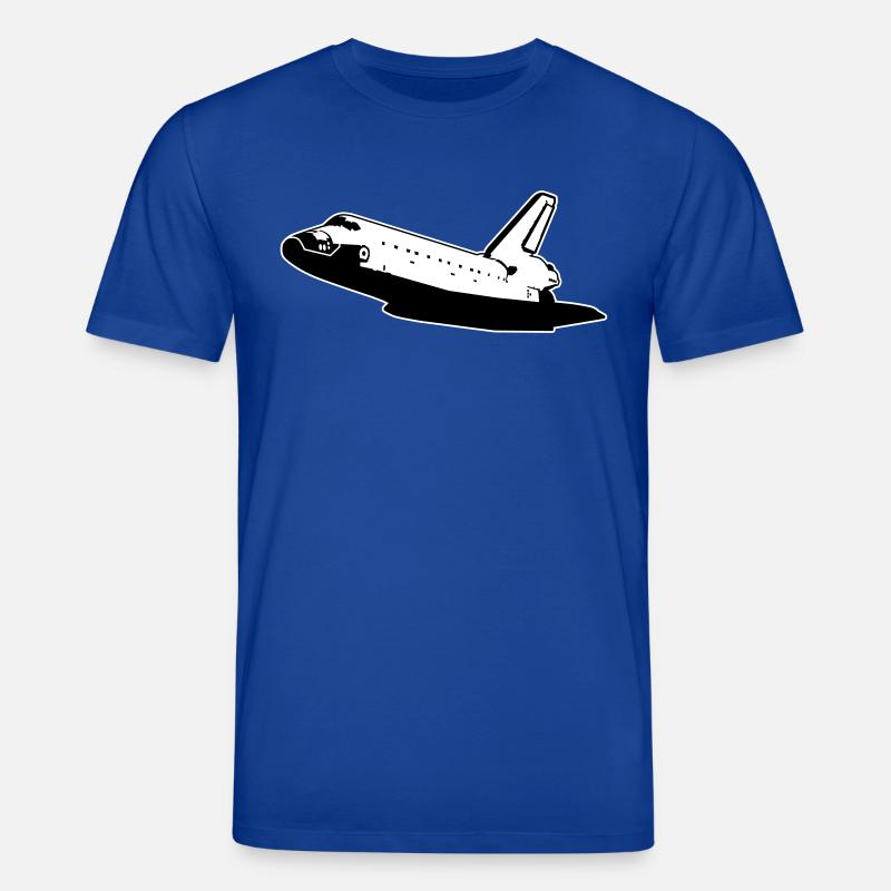 Space Shuttle (no emblems) - Stanley/Stella CREATOR Unisex Organic T-Shirt - majorelle blue