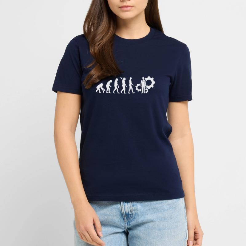 Evolution Techniker Technik White Stanley/Stella Unisex Bio-T-Shirt CREATOR 