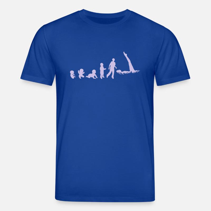 Entwicklung Synchronschwimm Fötus human8 - Stanley/Stella Unisex Bio-T-Shirt CREATOR  - Dunkelblau