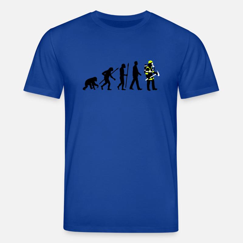 evolution_feuerwehrmann_012015_c_3c - Stanley/Stella Unisex Bio-T-Shirt CREATOR  - Dunkelblau