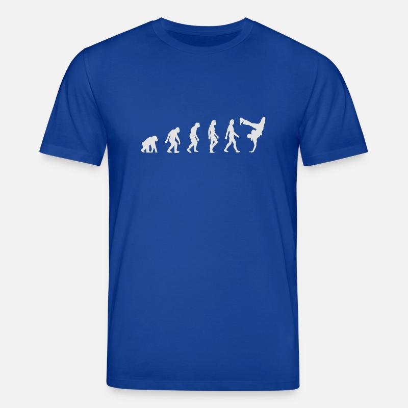 Die Evolution des Breakdancing - Stanley/Stella Unisex Bio-T-Shirt CREATOR  - Dunkelblau