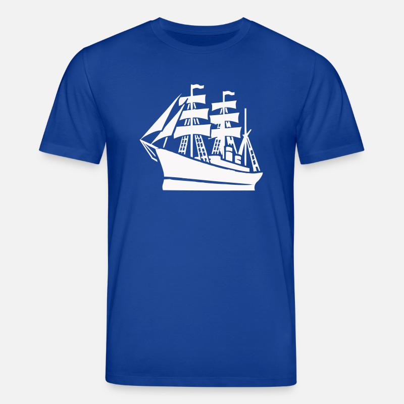 Schiff Schifffahrt - Stanley/Stella Unisex Bio-T-Shirt CREATOR  - Dunkelblau