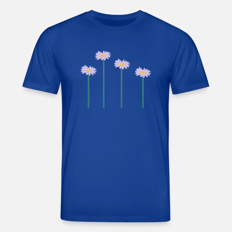 blumen - Stanley/Stella Unisex Bio-T-Shirt CREATOR  - Dunkelblau