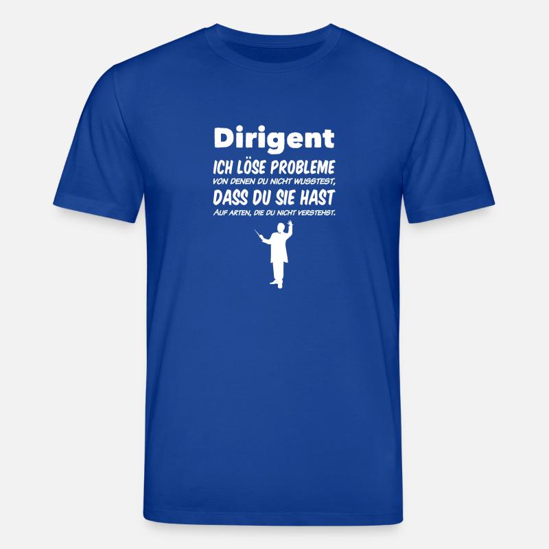 Dirigent Ich löse Problem - Stanley/Stella Unisex Bio-T-Shirt CREATOR  - Dunkelblau