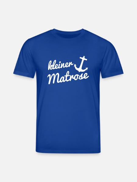Kleiner Matrose mit Anker - Stanley/Stella Unisex Bio-T-Shirt CREATOR  - Dunkelblau