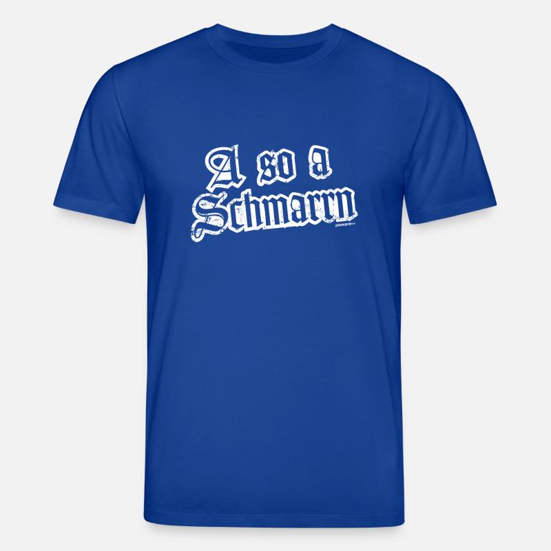 A so a Schmarrn - Stanley/Stella Unisex Bio-T-Shirt CREATOR - Dunkelblau