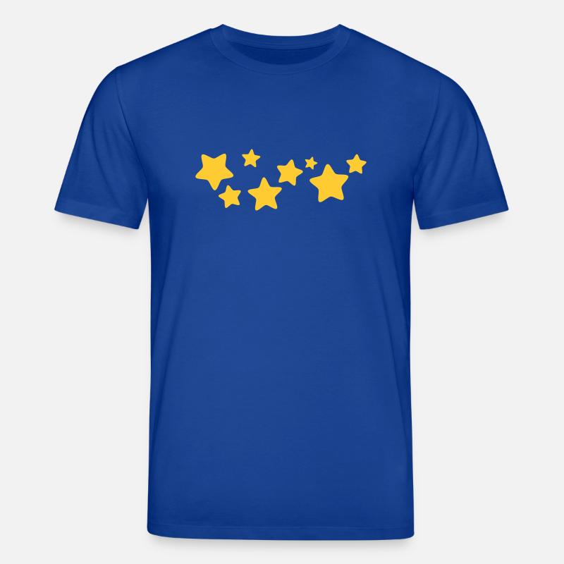 sterne 1 - Stanley/Stella Unisex Bio-T-Shirt CREATOR  - Dunkelblau