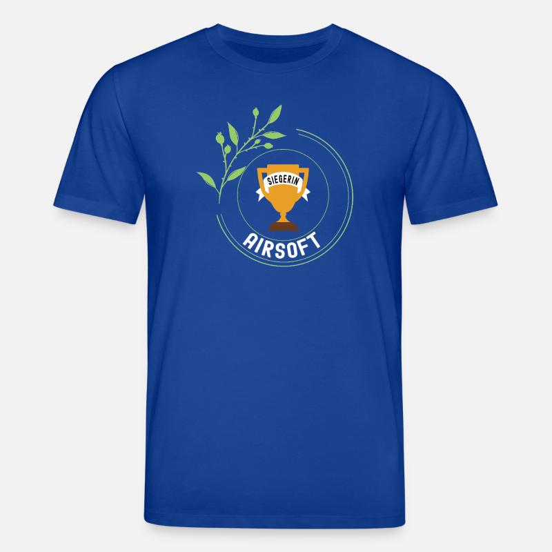 Airsoft Siegerin Gewinner Turnier Meisterschaft - Stanley/Stella Unisex Bio-T-Shirt CREATOR  - Dunkelblau