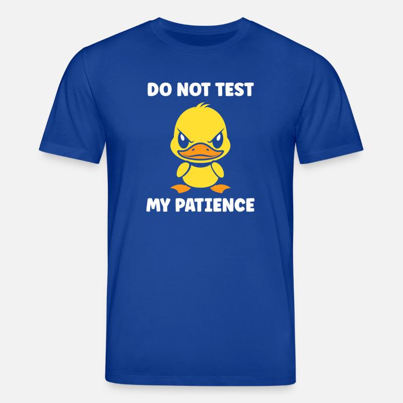 Grumpy Duckling Patience - Stanley/Stella Unisex Bio-T-Shirt CREATOR  - Dunkelblau