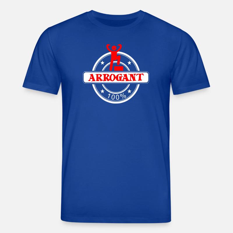 Arrogant zu 100%: Provokative Ikone - Stanley/Stella Unisex Bio-T-Shirt CREATOR  - Dunkelblau
